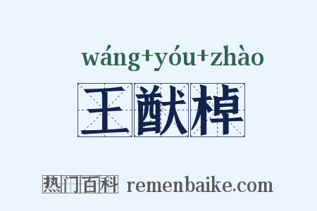 王猷棹是什么意思的图片